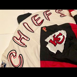 Retro Kansas Curry Chiefs Down Jacket